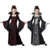 Halloween Cosplay Witch Vampire Costume for Kids Girls Disfraz Carnival Dress Up Party Mujer Children's Performance Clothing