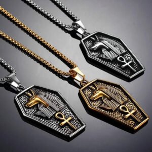 Anubis Anka Cross Pendant Jewelry