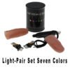Illuminate Your Magic: Premium Professional Light-Pair Set - Seven Vibrant Colors! Experience the Magic of Stage with These Super Light Thumbs Tips!