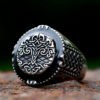 intage Viking Tree Of Life Ring For Men Nordic Mythology Stainless Steel Yggdrasils Ring Fashion