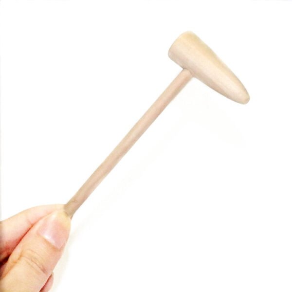 2pcs/pack Board Games Jenga Accessories Mini Wood Hammer wooden small Material Table Games massage stick Gavel Toy Accessory   Game related