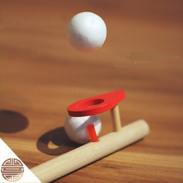 2pcs traditional chinese handmade blowing ball toy wood Bamboo magic ball for kids novelty presents children   Game related