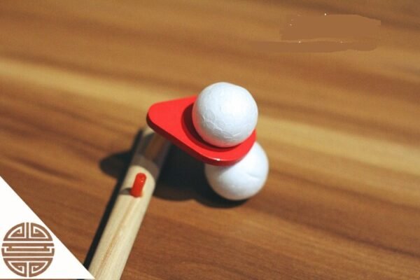 2pcs traditional chinese handmade blowing ball toy wood Bamboo magic ball for kids novelty presents children   Game related