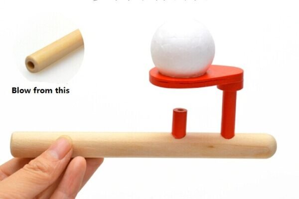 2pcs traditional chinese handmade blowing ball toy wood Bamboo magic ball for kids novelty presents children   Game related