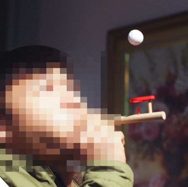 2pcs traditional chinese handmade blowing ball toy wood Bamboo magic ball for kids novelty presents children   Game related