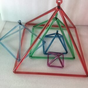 Crystal singing pyramids for sound healing