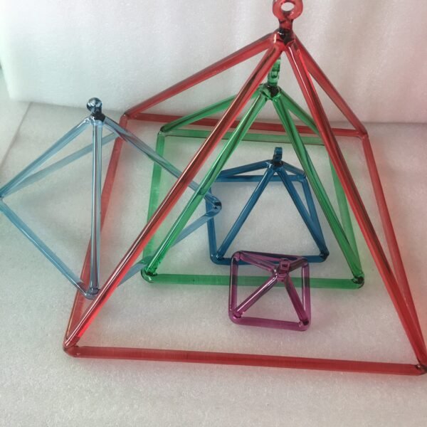 Crystal singing pyramids for sound healing