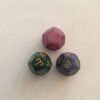 3 pcs 12 sides D12 Polyhedral Dice Astrological Creative tarot Dices Set Board game Divination Dice for EZ Constellation Games