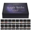 30 Herbs Witchcraft Kit Dried Herb Kit with Crystal Spoon Witchcraft