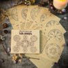 Magic Writing Solomon Seal & Pentacle Design for Witchcraft