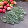 Magicun Crystal~300g natural green crystal rough 4-7cm large grain gravel green long tooth rough stone