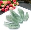 Magicun Crystal~300g natural green crystal rough 4-7cm large grain gravel green long tooth rough stone