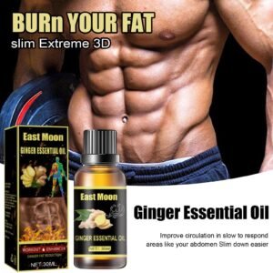 Ginger Slimming Essential Oils Fast Lose Weight Fat BurnThin Leg Waist Slim Massage Oil Beauty Health Firm Men Body Care| |