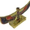 Magic  Collection~7 Miniature Egyptian Figurines : Horus The Falcon, Khufu Ship, Babi The Baboon, Bastet Cat, Falcon, Anke, 2.25"-3.25" Tall