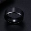 Magic Ring~316L  Fashion Charm Jewelry ring men stainless steel Black Rings For Women and men as gift