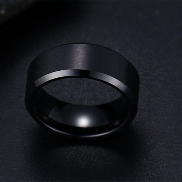 Magic Ring~316L  Fashion Charm Jewelry ring men stainless steel Black Rings For Women and men as gift