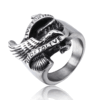Magic Ring~316L  Punk Rock Eagle Ring Gold-Color Stainless Steel Party Ring