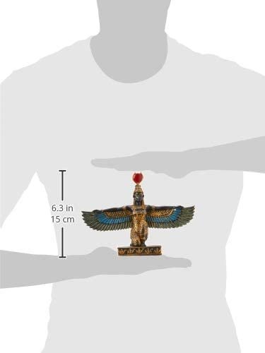 Magic  Collection~Design Toscano QL12219 Isis Goddess of Beauty Egyptian Decor Statue, 9 Inch, Full Color