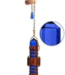 Crystal Pendulum Healing Tool - Buddha Maitreya the Christ 3.5” Etheric Weaver®