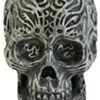 Magic  Collection~18 Mini 1.5" Silver Skulls Gothic Celtic Tribal Figurine Paperweights
