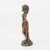 Magic  Collection~3 1/2 Inch Oshun Santeria Orisha Goddess of Love, Beauty and Marriage Cast Resin Hand Painted Antique Bronze Finish Statue Home Decor