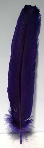 Witchcraft~RFPUR Purple Feather 12 in.