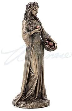 Magic  Collection~Bronze Finish Idunn Norse Goddess of Spring and Youth Statue