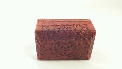 Witchcraft~FBBXT Triquetra Wooden Carved Box