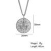 Wicca Tetragrammaton Pagan Pentagram Star of David Pendant Supernatural necklace