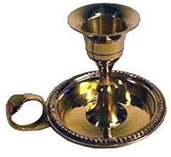 Witchcraft~Brass Chamberstick Tapered Candle Holder