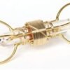 Crystal Wand - Meditation Healing Tool - Small Sky Vajra with Magnets & Gold-Fill Wire - Child-Size 5 1/2"