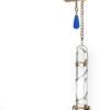 Crystal Wand Healing Tool - Etheric Weaver® Pendant with Magnets & Gold-Fill Wire - 7"