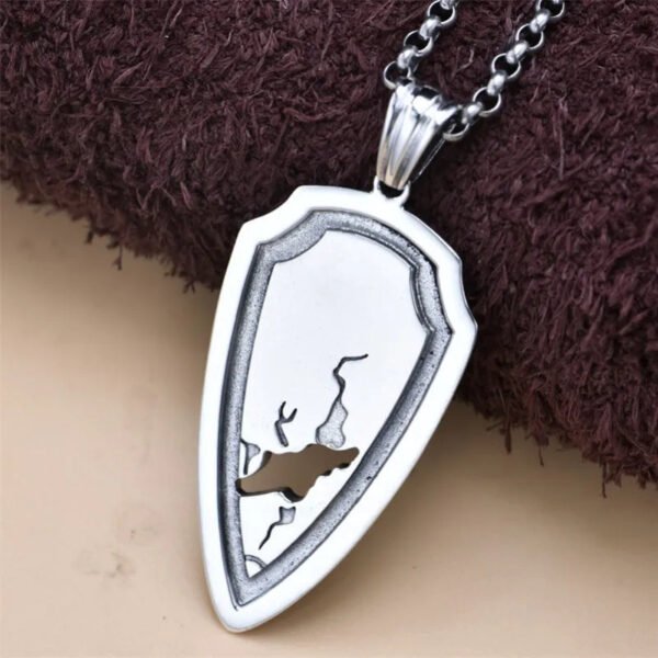 Unicorn Vintage Pattern Spear Head Punk Amulet Jewelry