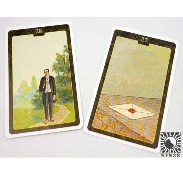 36pcs/set Lenormand Oracle Cards Board game card set