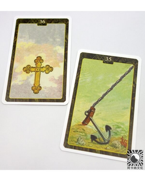 36pcs/set Lenormand Oracle Cards Board game card set