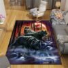 3D Wolf Floor Mats Rug Carpet Living Room Doormat Plush Non-slip Chair Mat bathroom Carpet