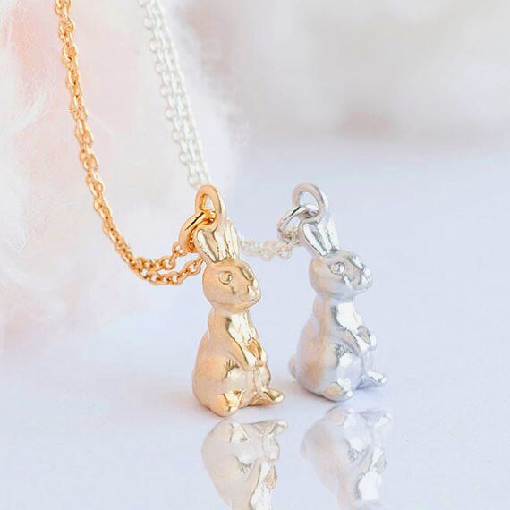 New Magicun Viking~3D rabbit Pendant Necklace Fashion Jewelry Gift For Women 1PC