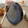 Shaman Drum Tree of Life Decoration Design Handmade Shamanic Drum Siberian Drums Spirit Music with Drumstick Home Ornament