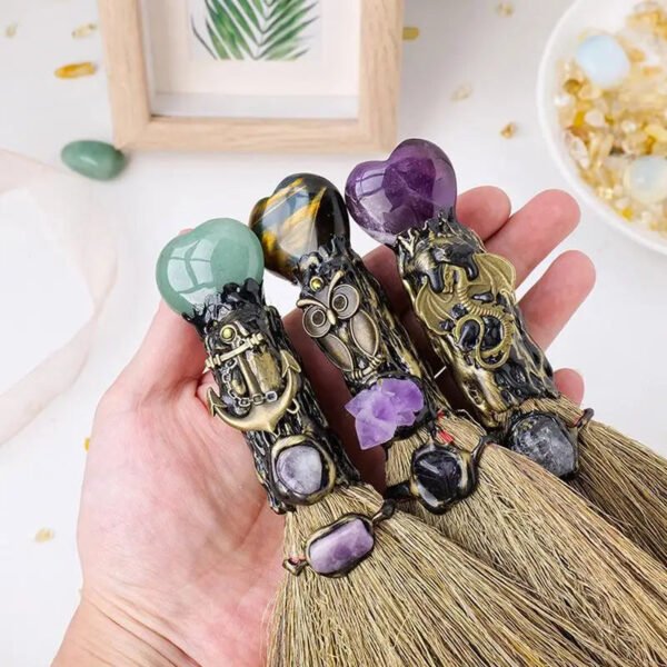 Witch Altar Broom - Perfect for Halloween &Beyond