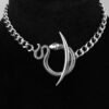 3type Witch Ouroboros Snake Serpent Necklace Dragon Pendant Mythology Gothic Pagan Witchy Occult Jewelry