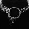 3type Witch Ouroboros Snake Serpent Necklace Dragon Pendant Mythology Gothic Pagan Witchy Occult Jewelry