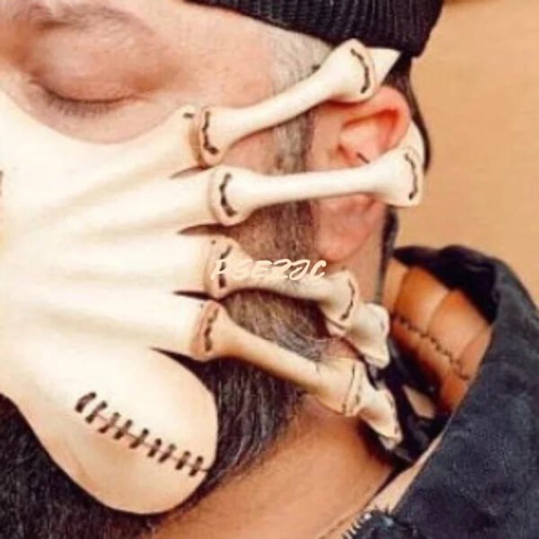 Halloween Natural Environmental Protection Latex Horror Scorpion Mask Decorative Props