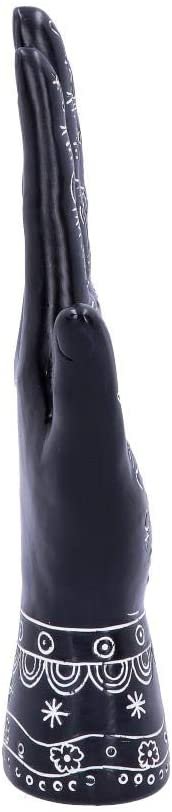 Light Collection~U4798P9 Hamsa Hand 22.5cm, Black, One Size