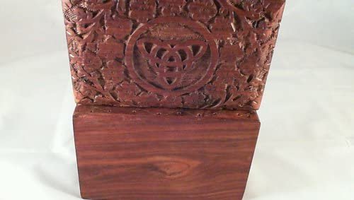 Witchcraft~FBBXT Triquetra Wooden Carved Box