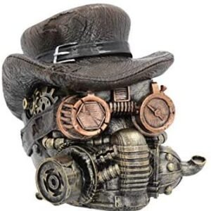 Steampunk Collection~Masked Menace Figurine 16cm, Resin, Bronze