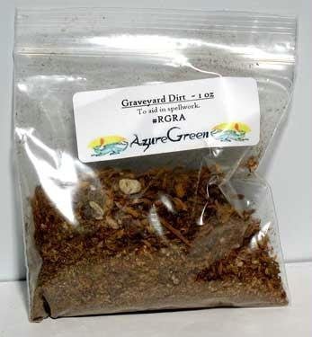 Witchcraft~Graveyard Dirt 1oz