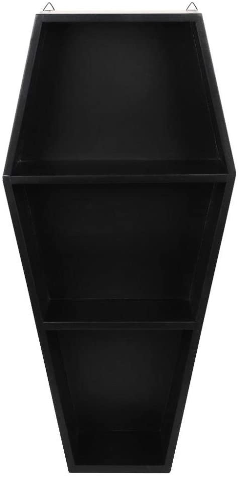 something different Coffin Shelving Display - Gothic Coffin Shelves Horror Vampire Mystic Dracula