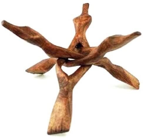 Witchcraft~Wooden Tripod Stand, 8" L