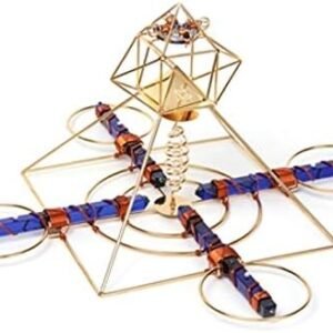 Healing Quartz Crystals Meditation Pyramid - Buddha Maitreya the Christ Solar Cross