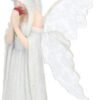 Magicun N.Giftware~Love Remains Anne Stokes Figurine 26cm White, Resin